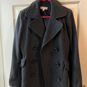Heather grey coat